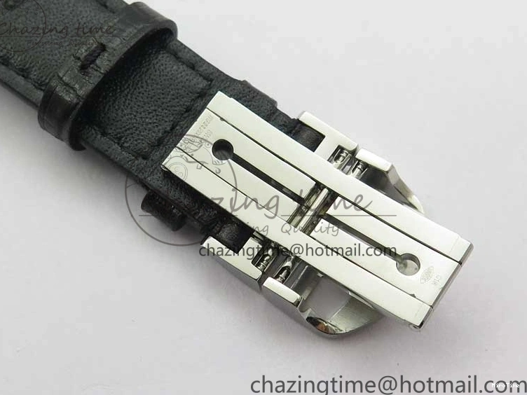 MIROTIME 0421 Elegant Portuguese IW371615 ZF 1:1 Best Edition SS Green Dial on Black Leather Strap A96355 V 7081